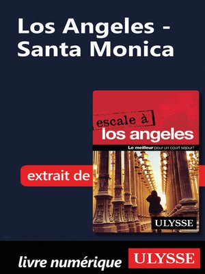 cover image of Los Angeles--Santa Monica